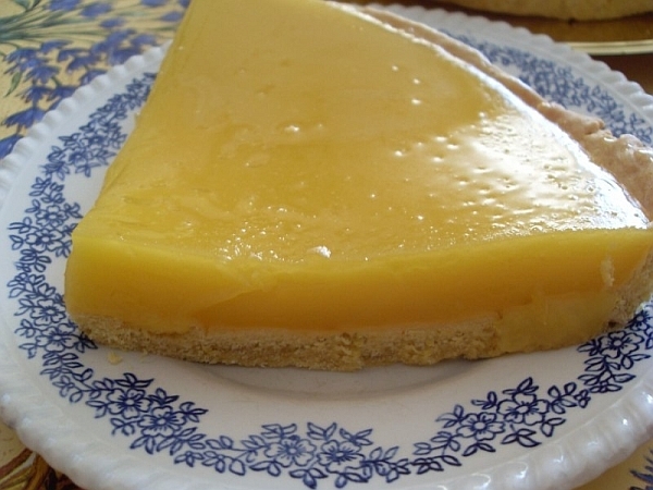Tarte vegan au citron