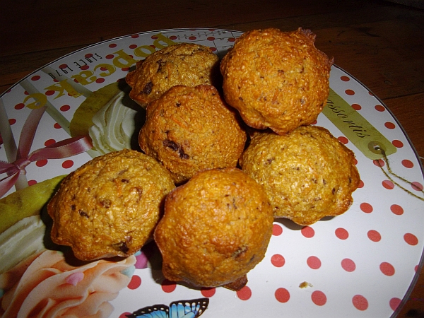 Carrot Muffin chocolat & dattes.