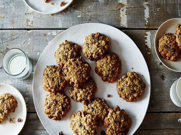 Biscuits détox aux flocons d’avoine